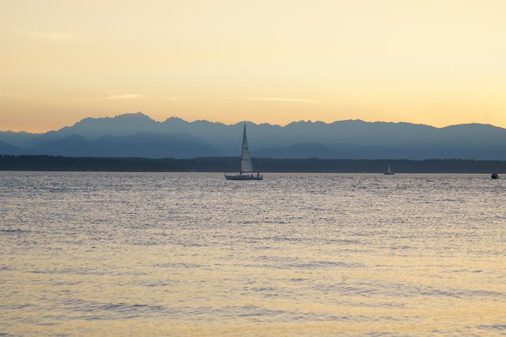Evening Sail, Puget Sound