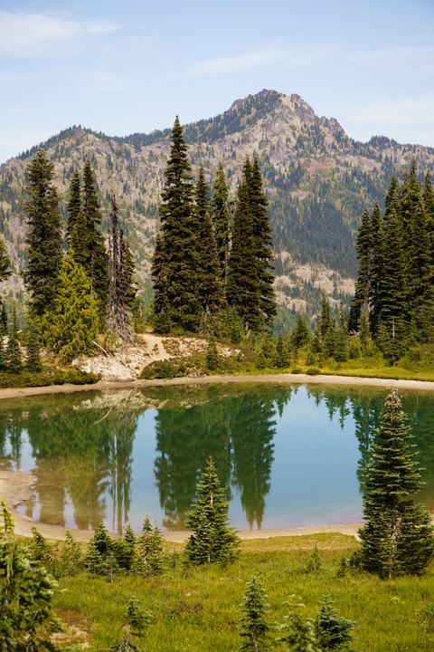 Mount Rainier — landscape photograph by Akhila Sankar
